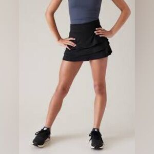 Head women's black ruffle skort XS activewear golf tennis athletic pickleball